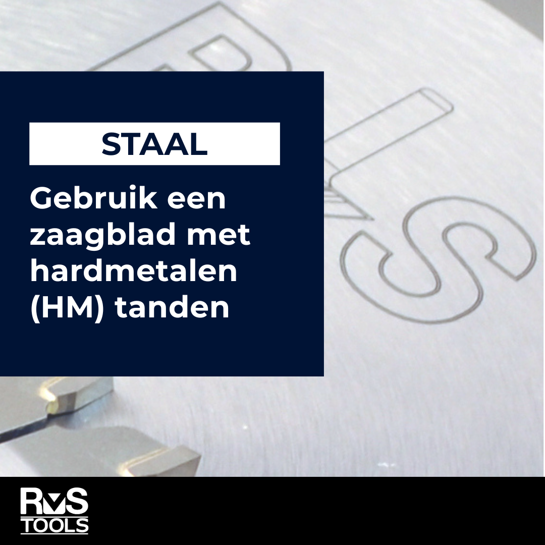 Staal zagen, HM tanden